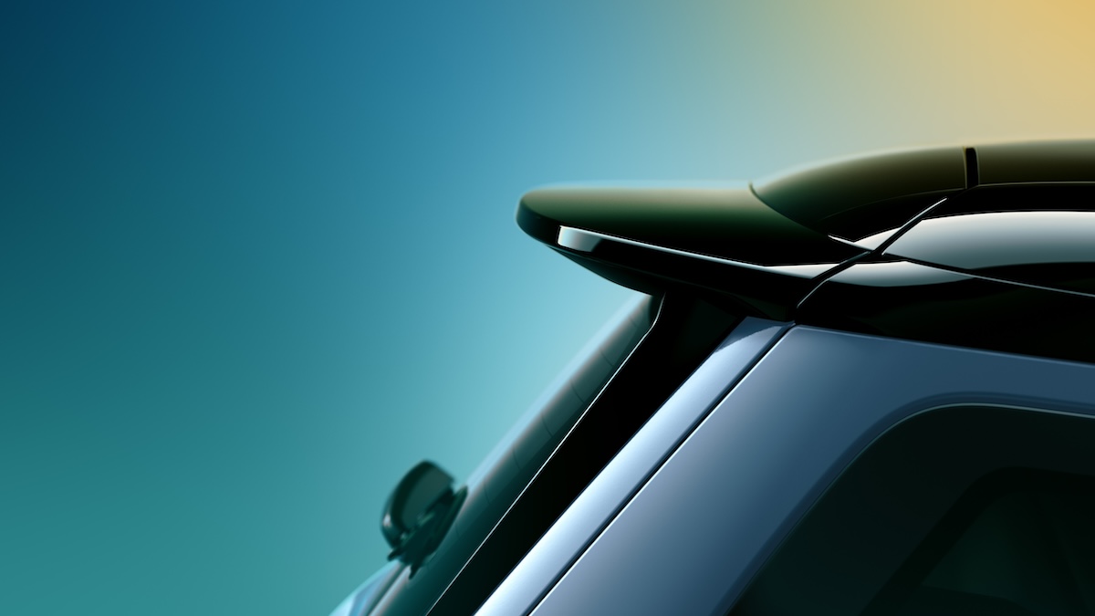 Renault 4 E-Tech electric spoiler