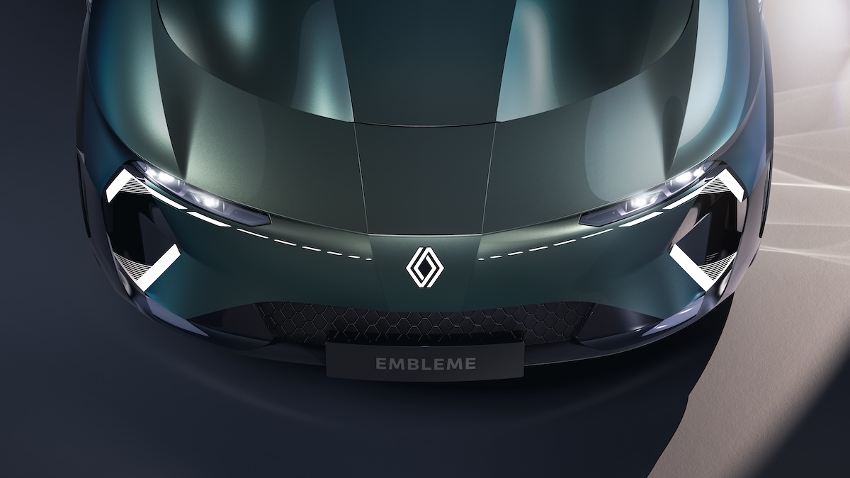 Renault Emblème hidrogénio concept car capot
