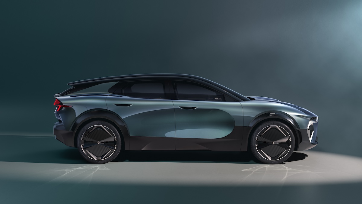 Renault Emblème hidrogénio concept car lateral