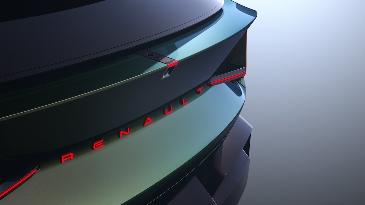 Renault Emblème hidrogénio concept car logo