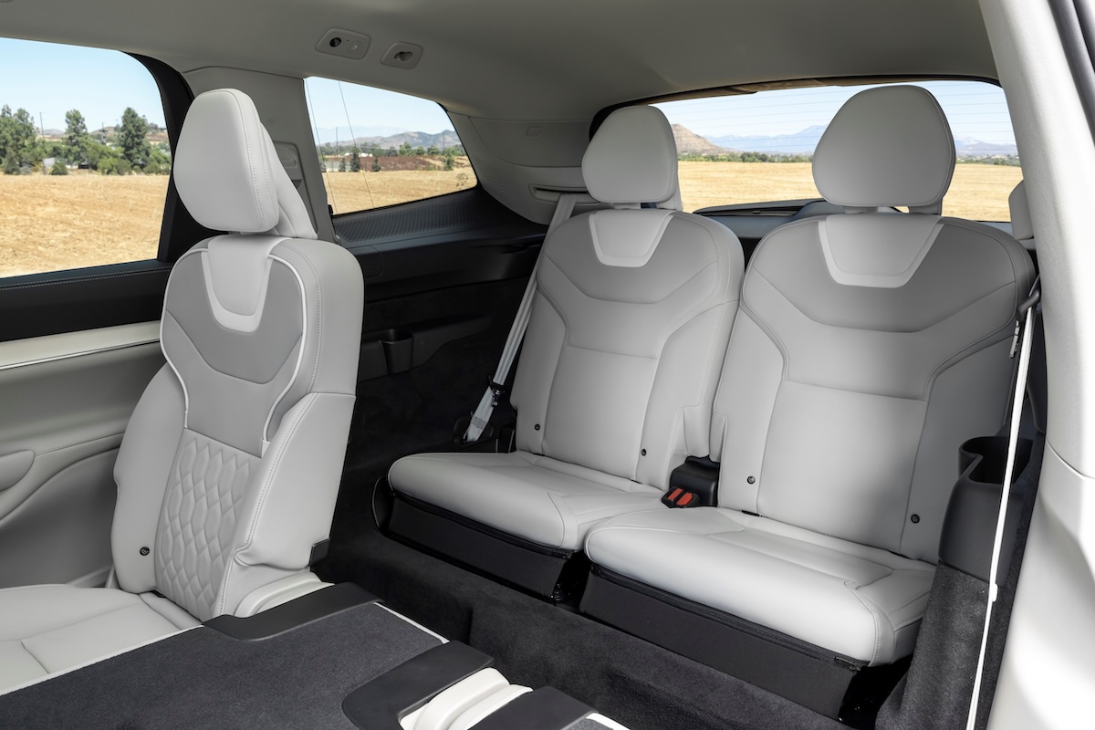 Volvo EX90 lugares traseiros