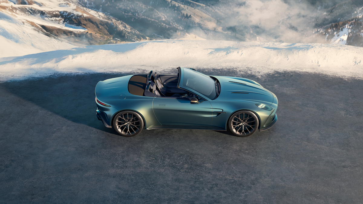 Aston Martin Vantage Roadster design