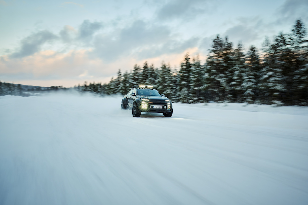 Audi Q6 e-tron offroad futuro