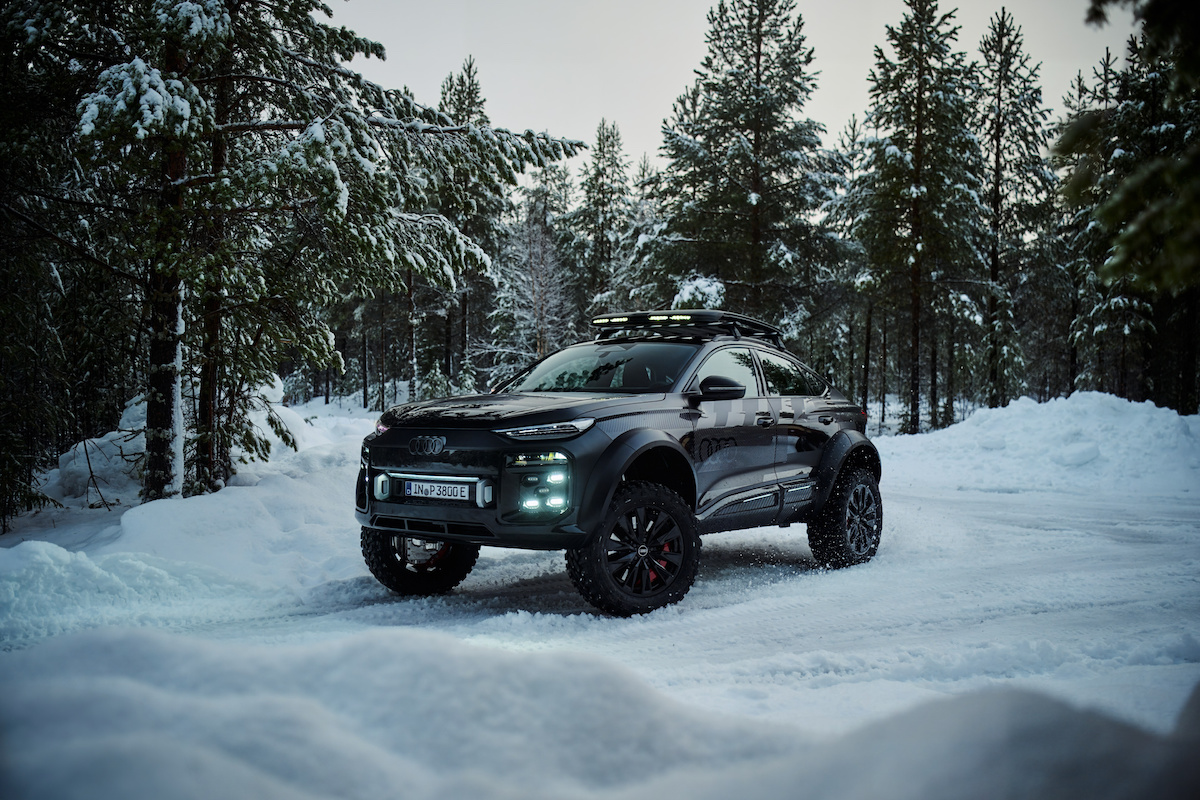 Audi Q6 e-tron offroad inovação
