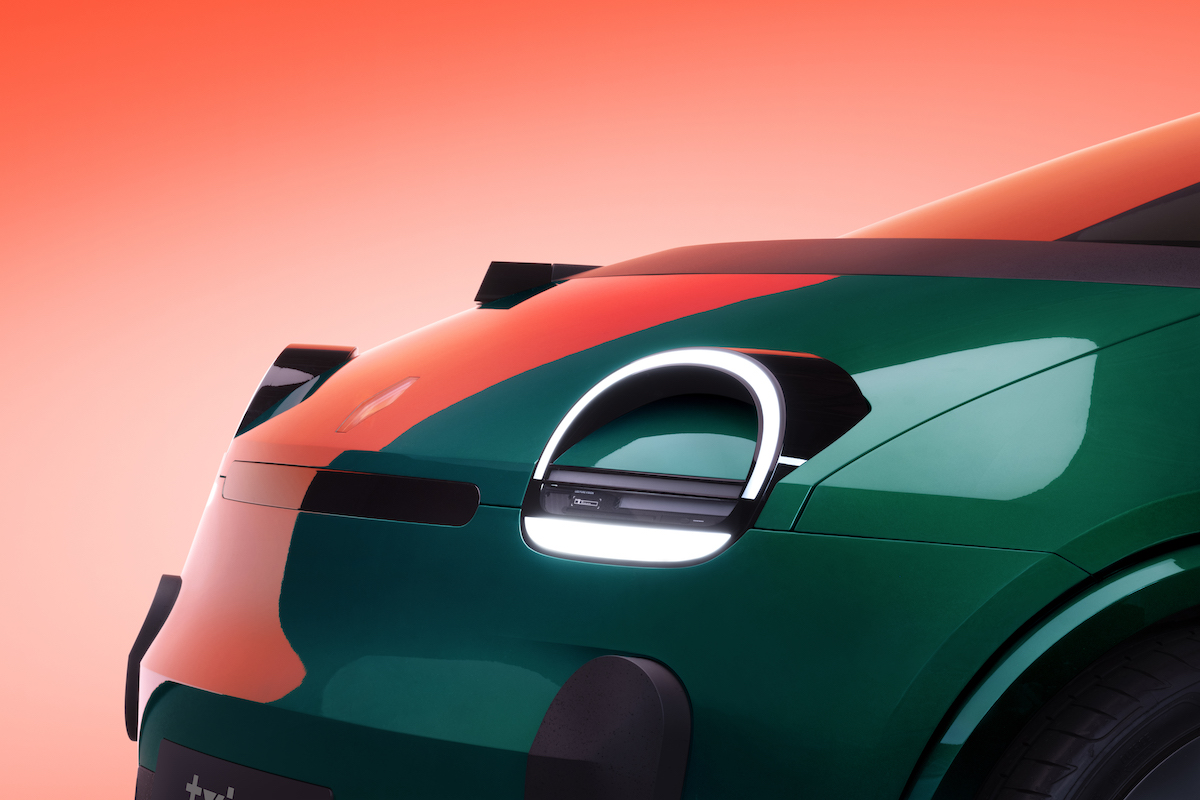 Twingo E-Tech Electric Prototype design