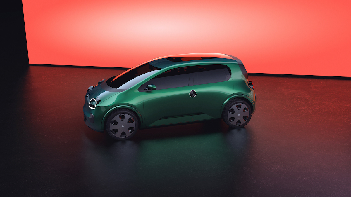 Twingo E-Tech Electric Prototype exterior