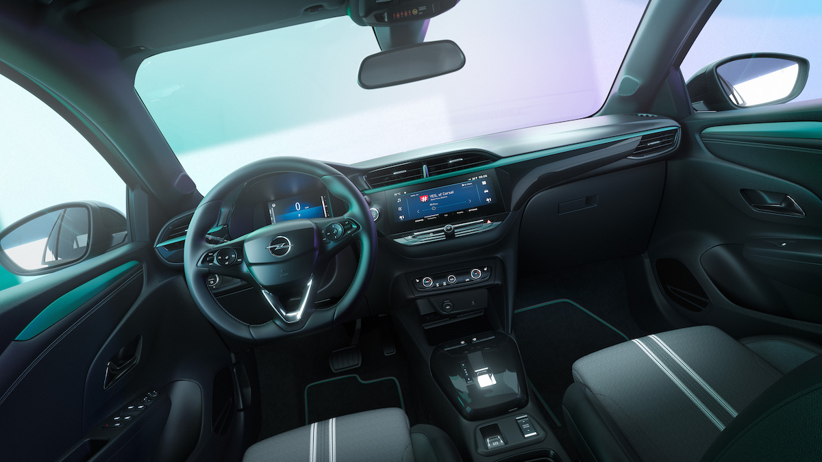 Opel Corsa YES interior design