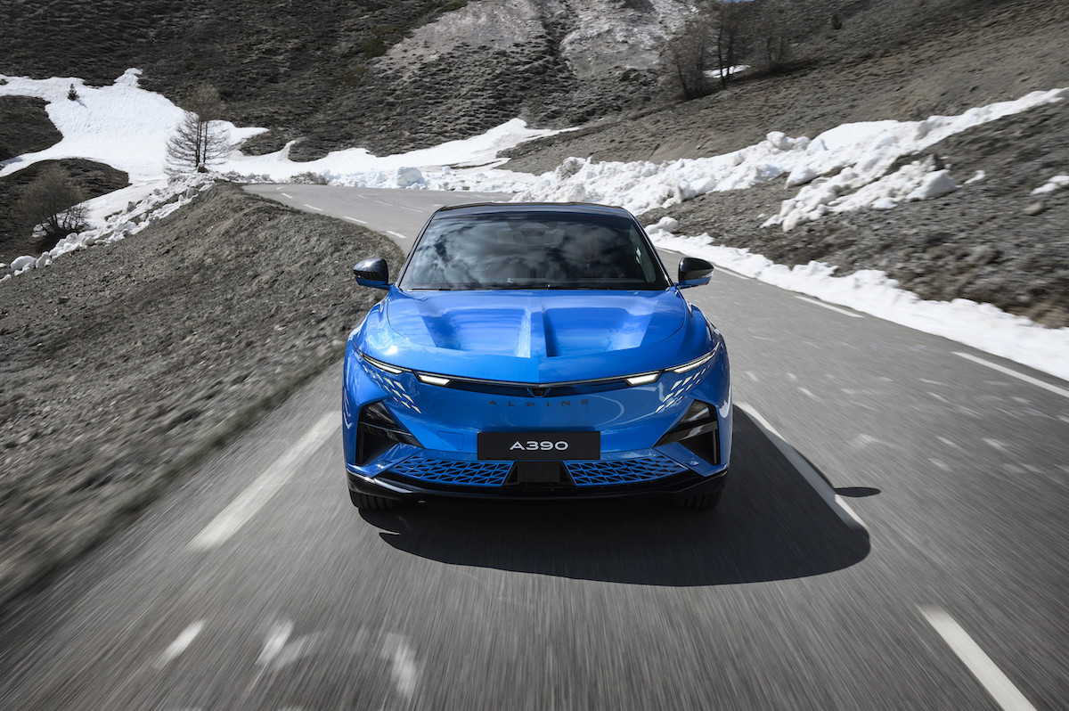 Alpine A390 design frente