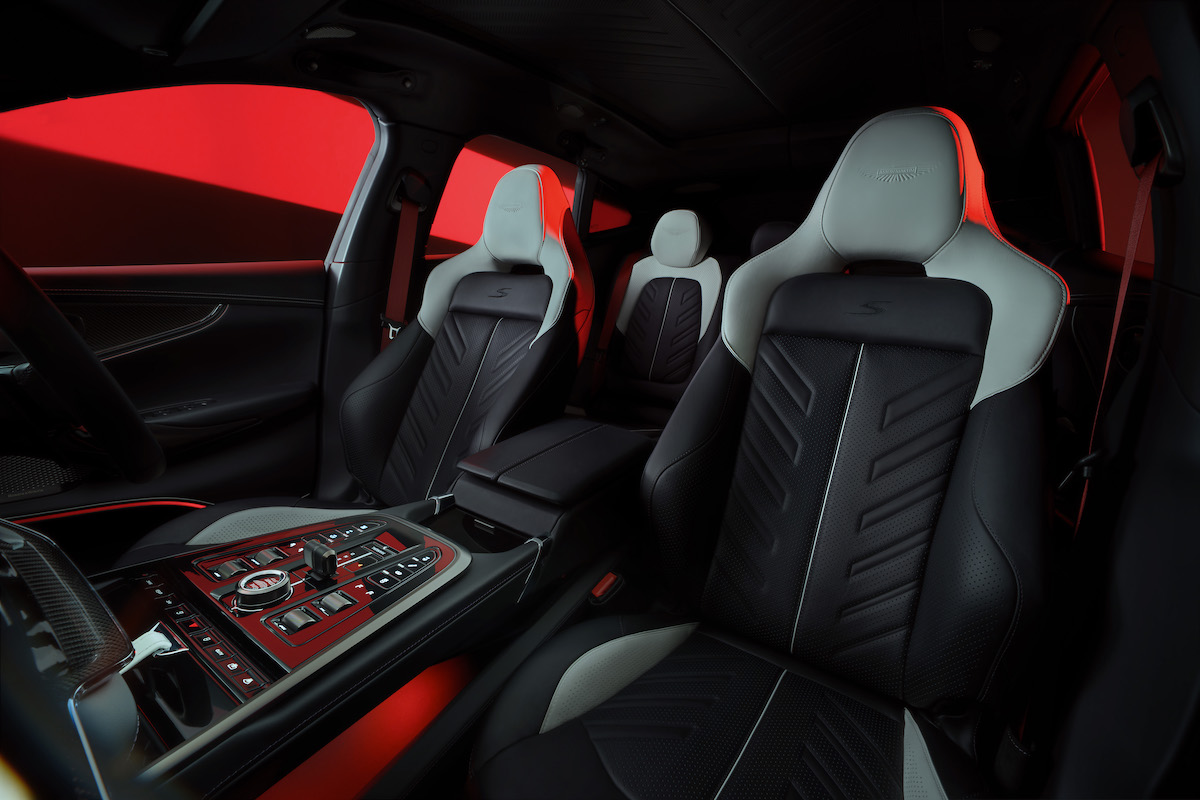 Aston Martin DBX S design interior