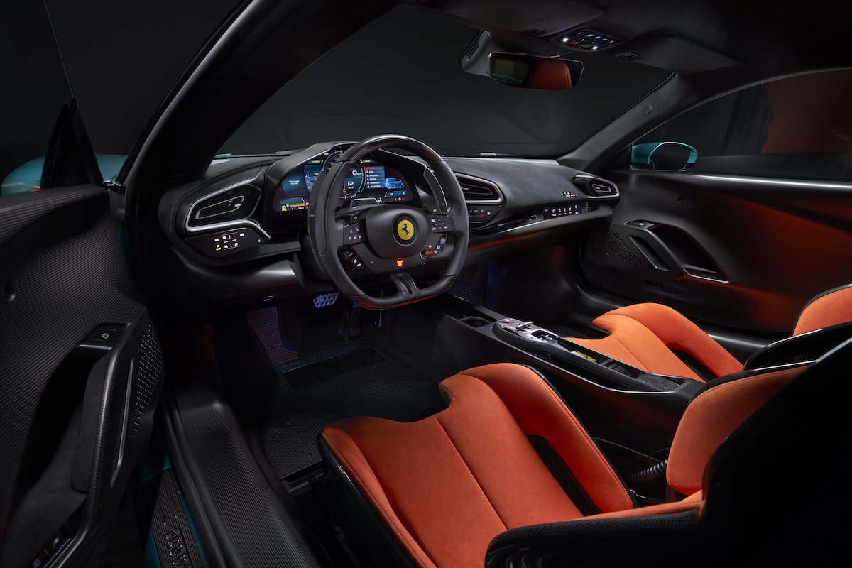 Ferrari 296 Speciale design interior