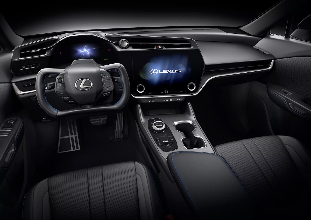 Lexus RZ interior