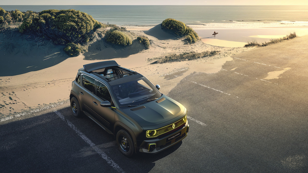 Renault 4 E-Tech 100% ele?trico exterior