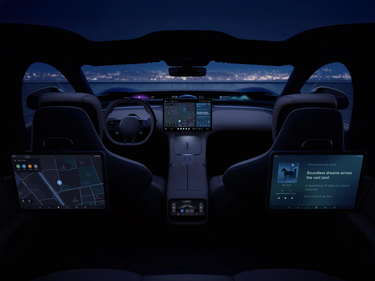 Xiaomi YU7 interior