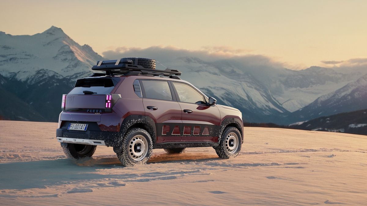 Fiat Grande Panda 4x4 design