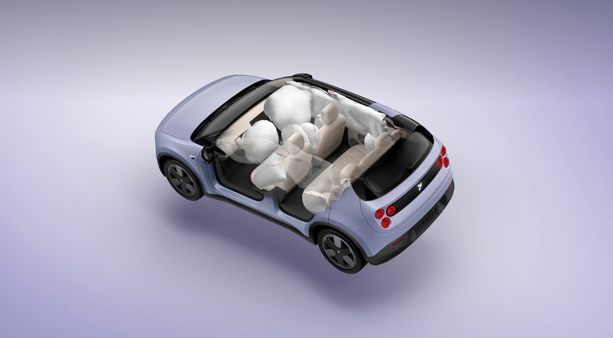 Firefly EV airbags segurança