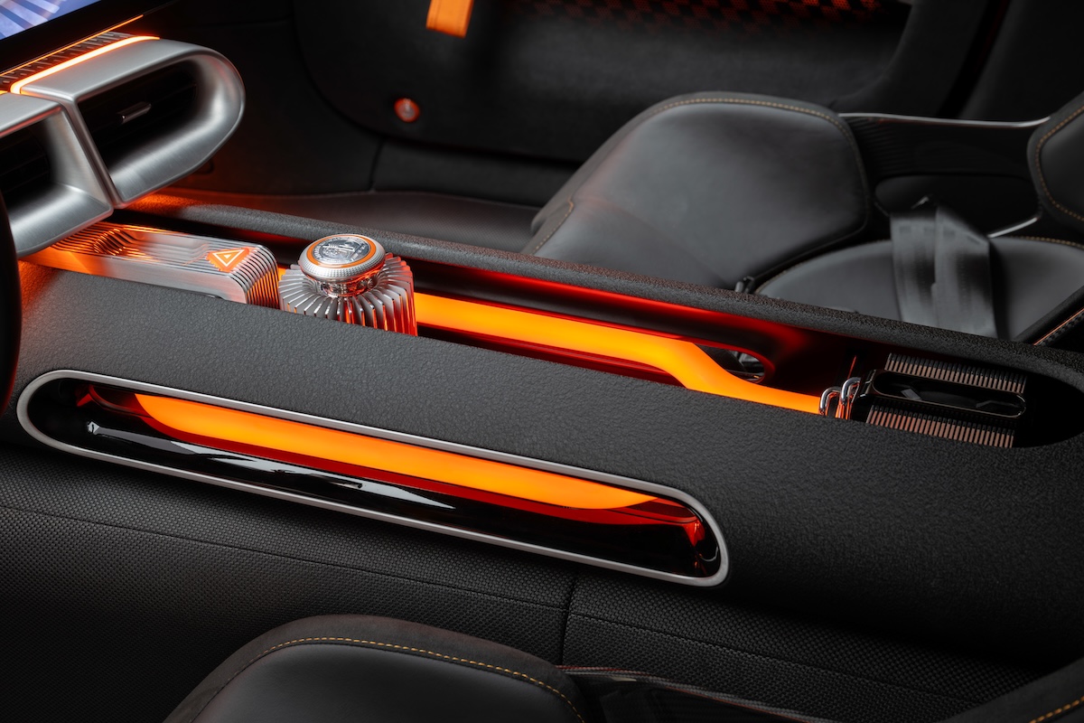 Mercedes AMG concept GT XX pormenor interior