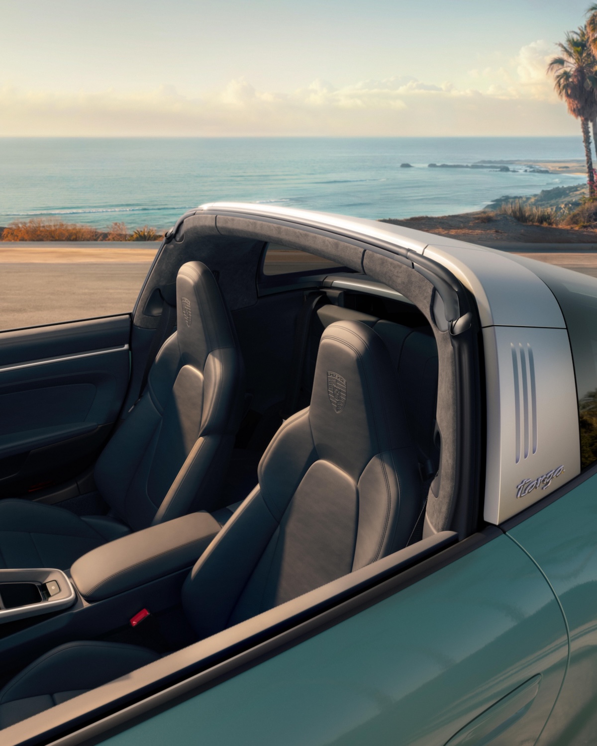 Novo 911 Targa 4S interior