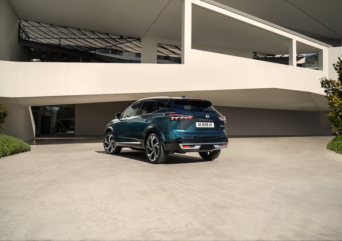 Novo Nissan Qashqai e-power traseira