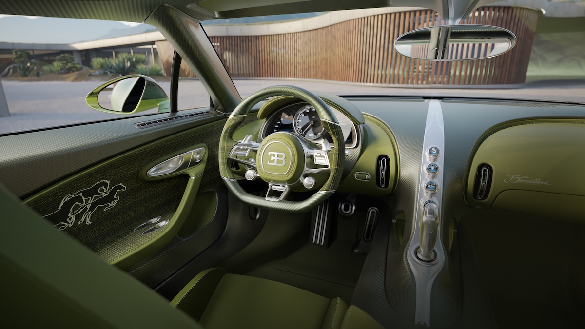 Bugatti Solitaire Brouillard interior