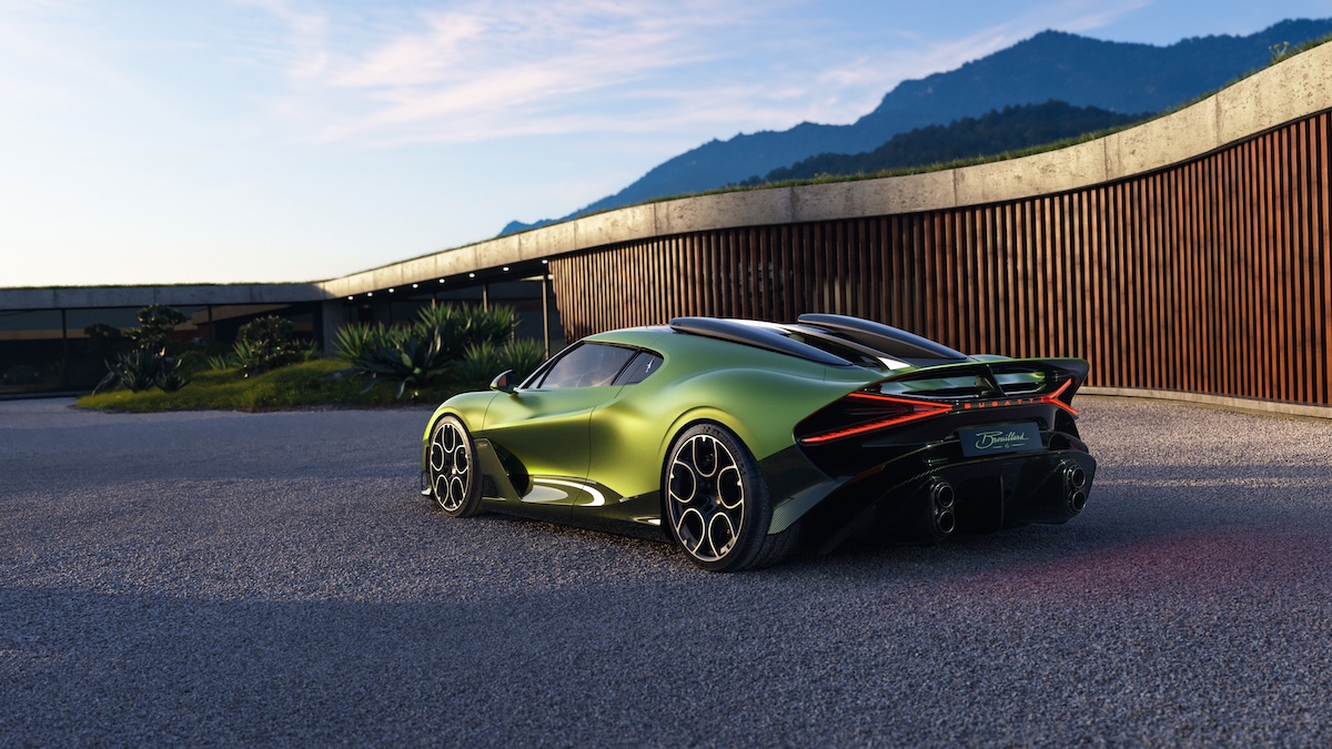 Bugatti Solitaire Brouillard lateral