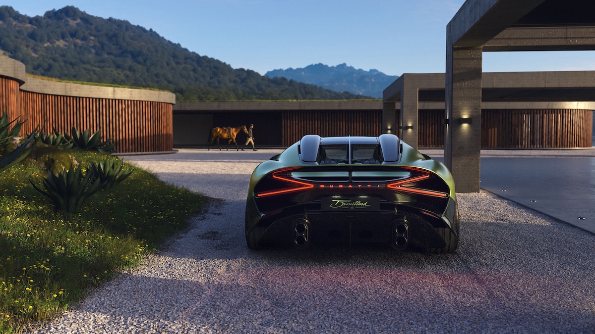 Bugatti Solitaire Brouillard traseira