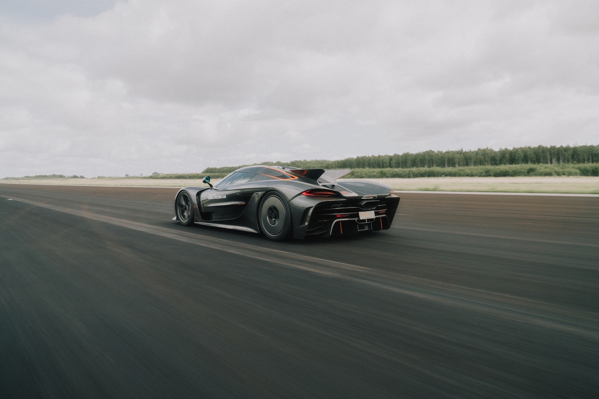 KOENIGSEGG Jesko Absolut Wordl Record