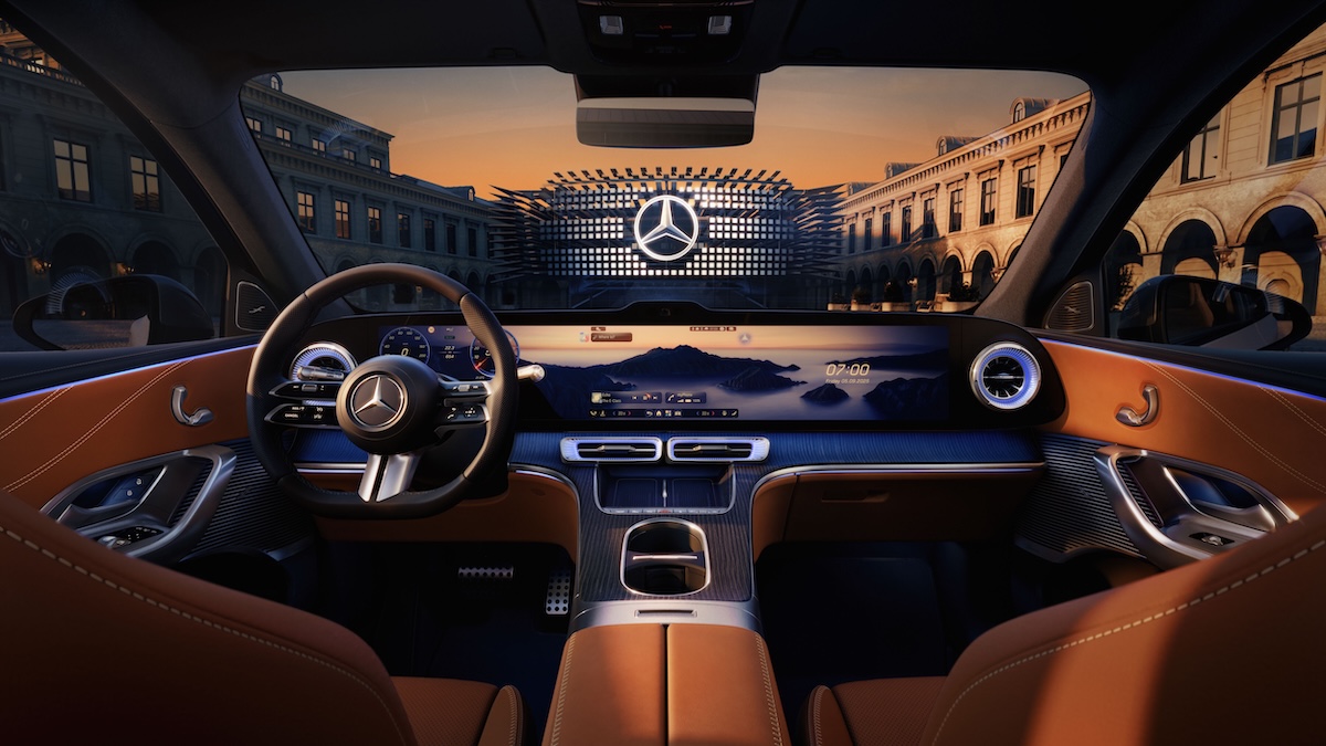Mercedes-Benz GLC ele?trico interior