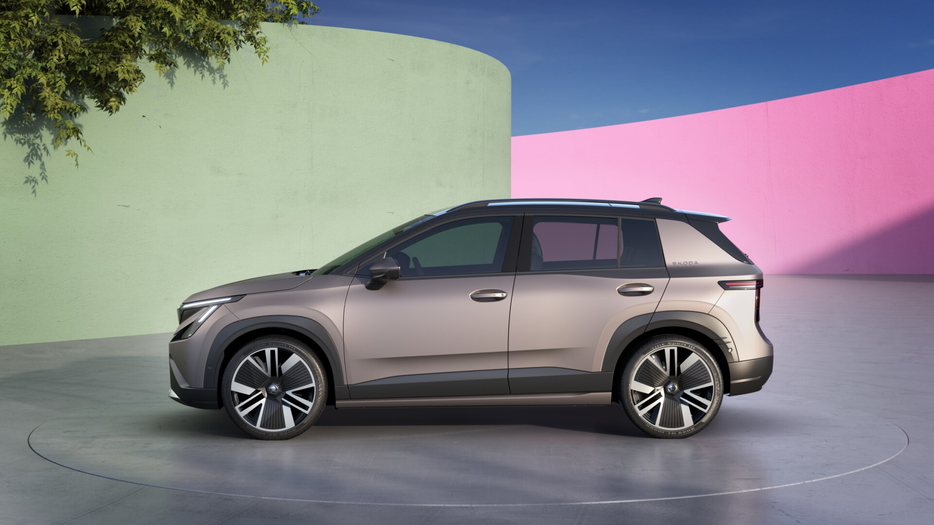 Novo Skoda Epiq lateral