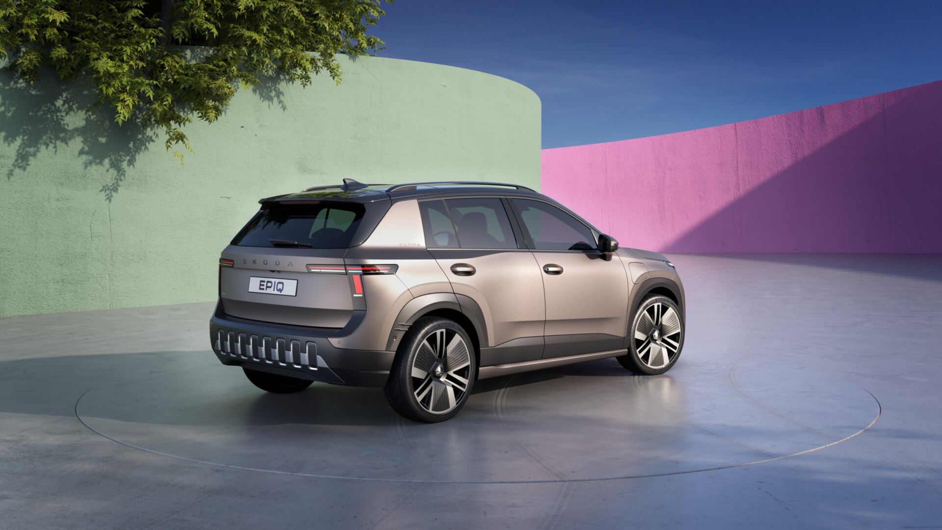 Novo Skoda Epiq traseira
