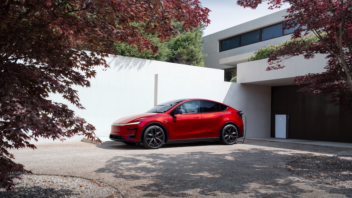 Novo Tesla Model Y Performance carregamento