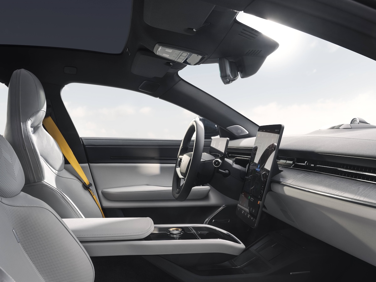 Novo polestar 5 interior lateral