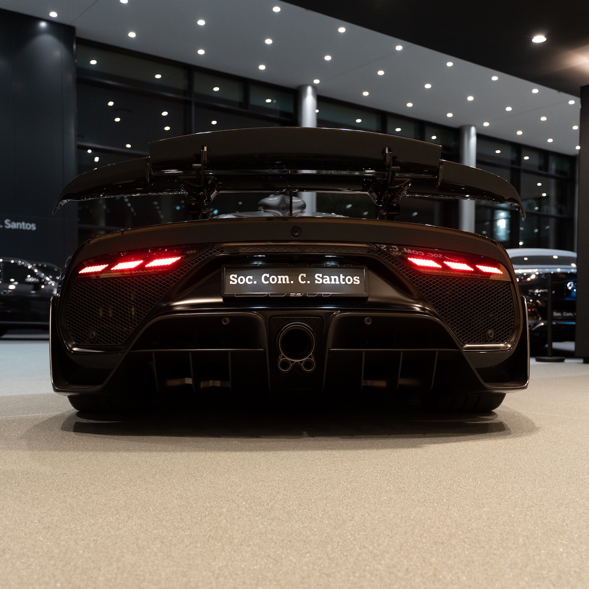 Mercedes-AMG One Soc Com C Santos Portugal difusor traseiro