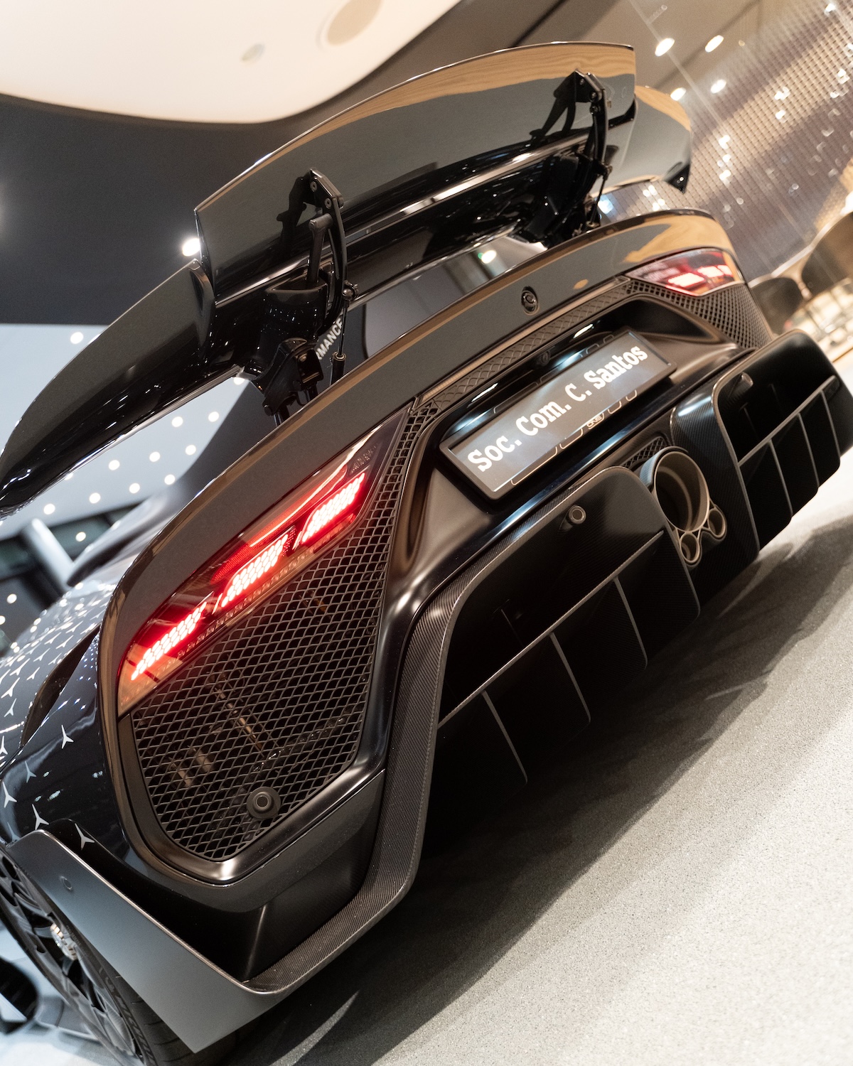 Mercedes-AMG One Soc Com C Santos Portugal escapes