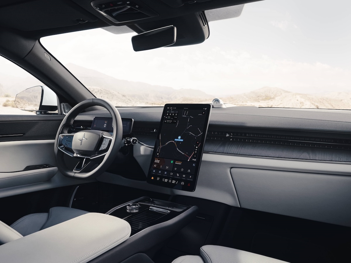 Novo Polestar 3 interior