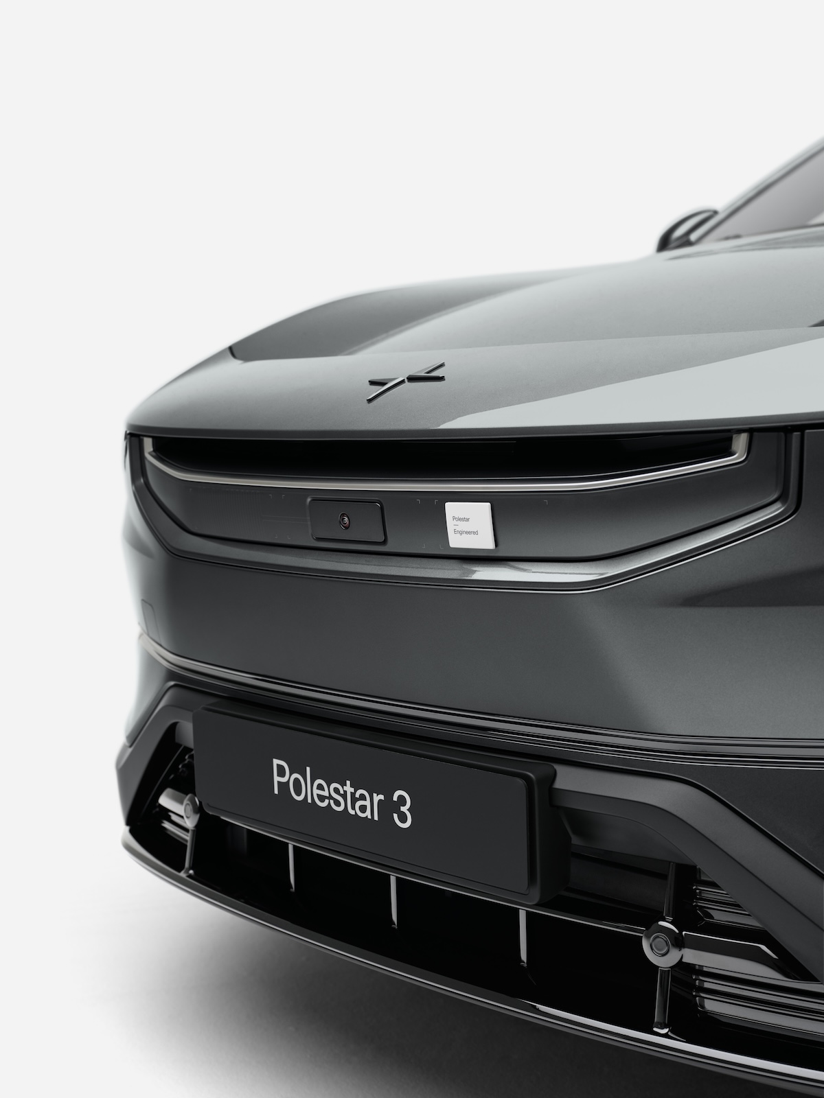 Novo Polestar 3 pormenor frente