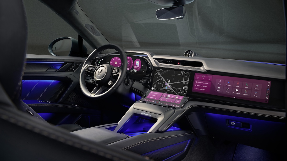 Porsche Cayenne elétrico interior Standvirtual
