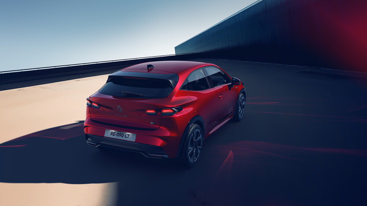 Novo Renault Clio traseira