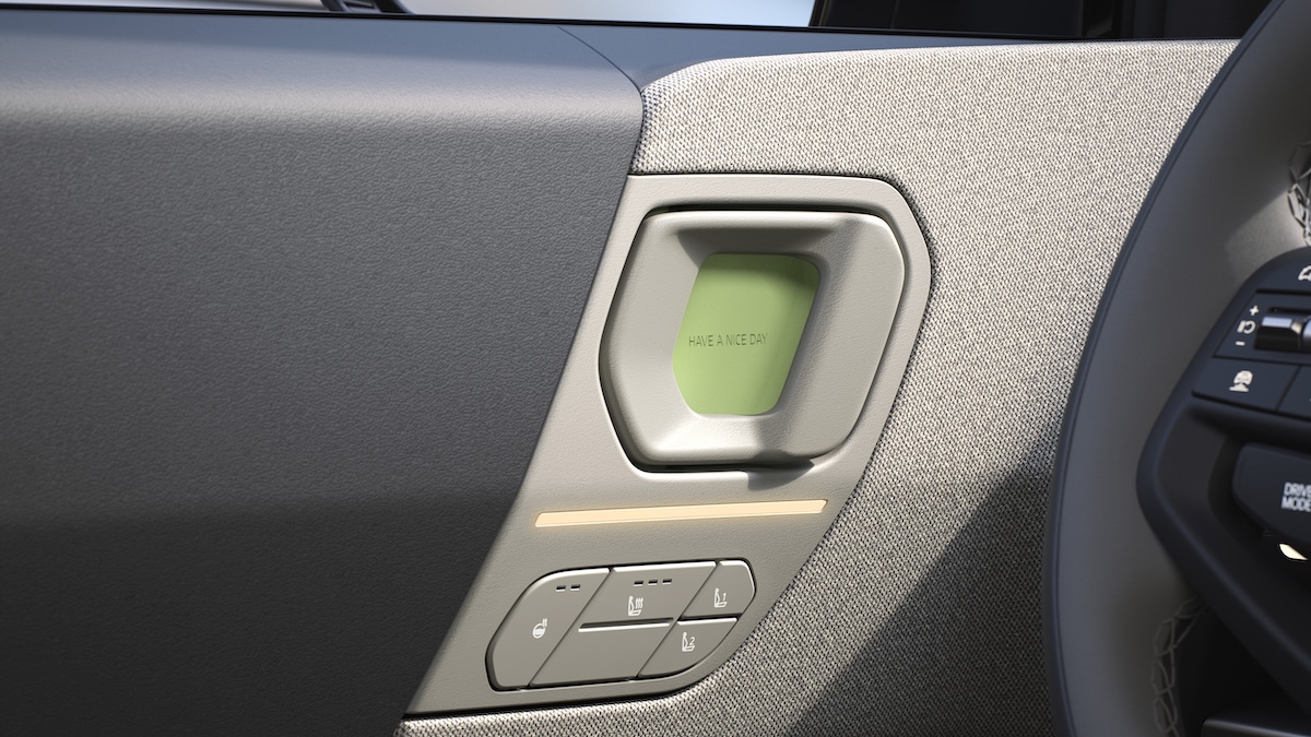 Kia EV2 mensagem