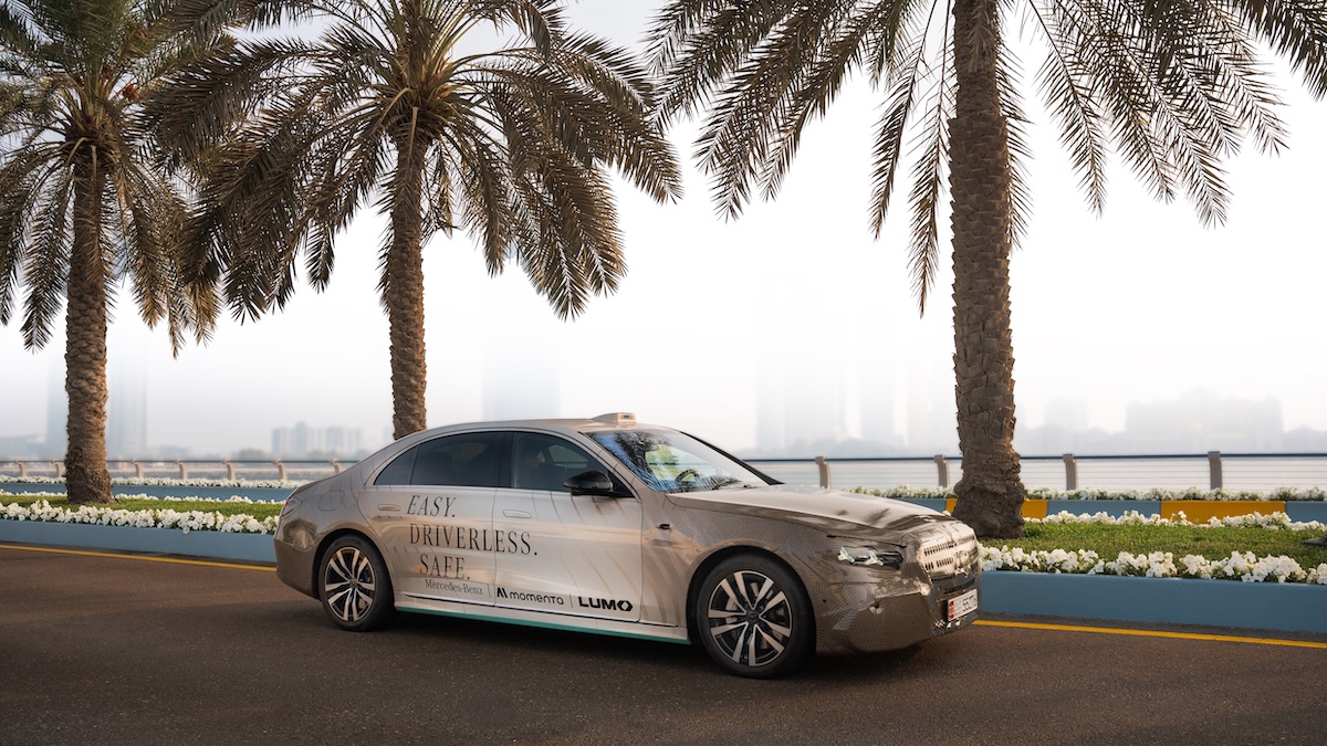 Mercedes Classe S robotaxi autonomo
