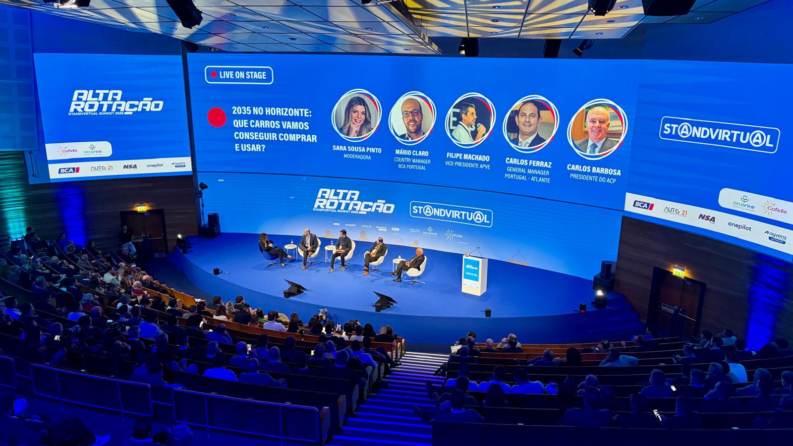 "2035 no Horizonte: Que carros vamos conseguir comprar e usar?" foi o tema do último painel do "Alta Rotação Standvirtual Summit 2026"