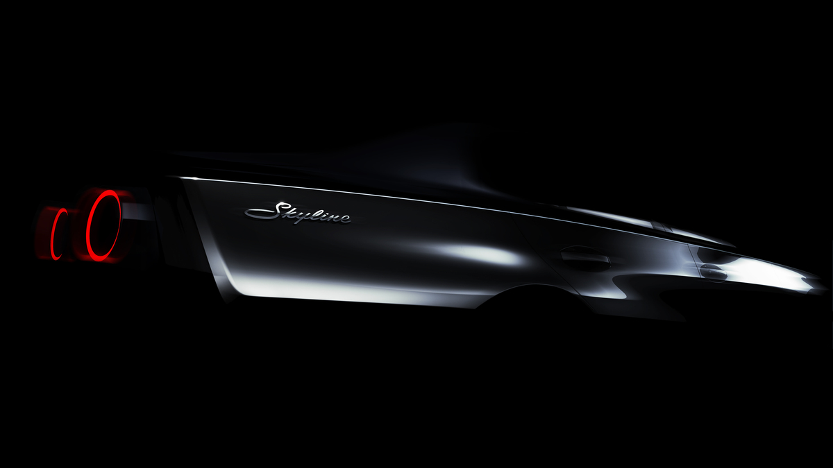 Frente do novo Skyline revelada em teaser oficial