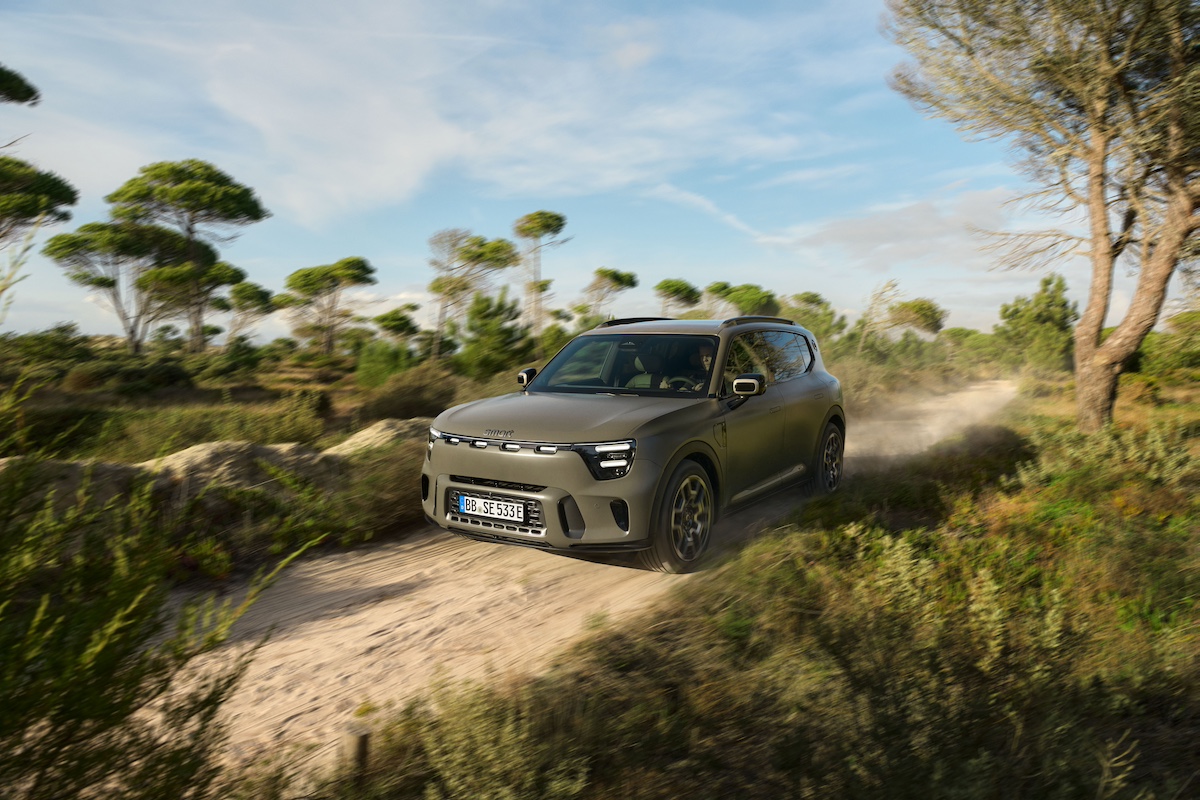Smart #5 em estrada a destacar comportamento de SUV ele?trico