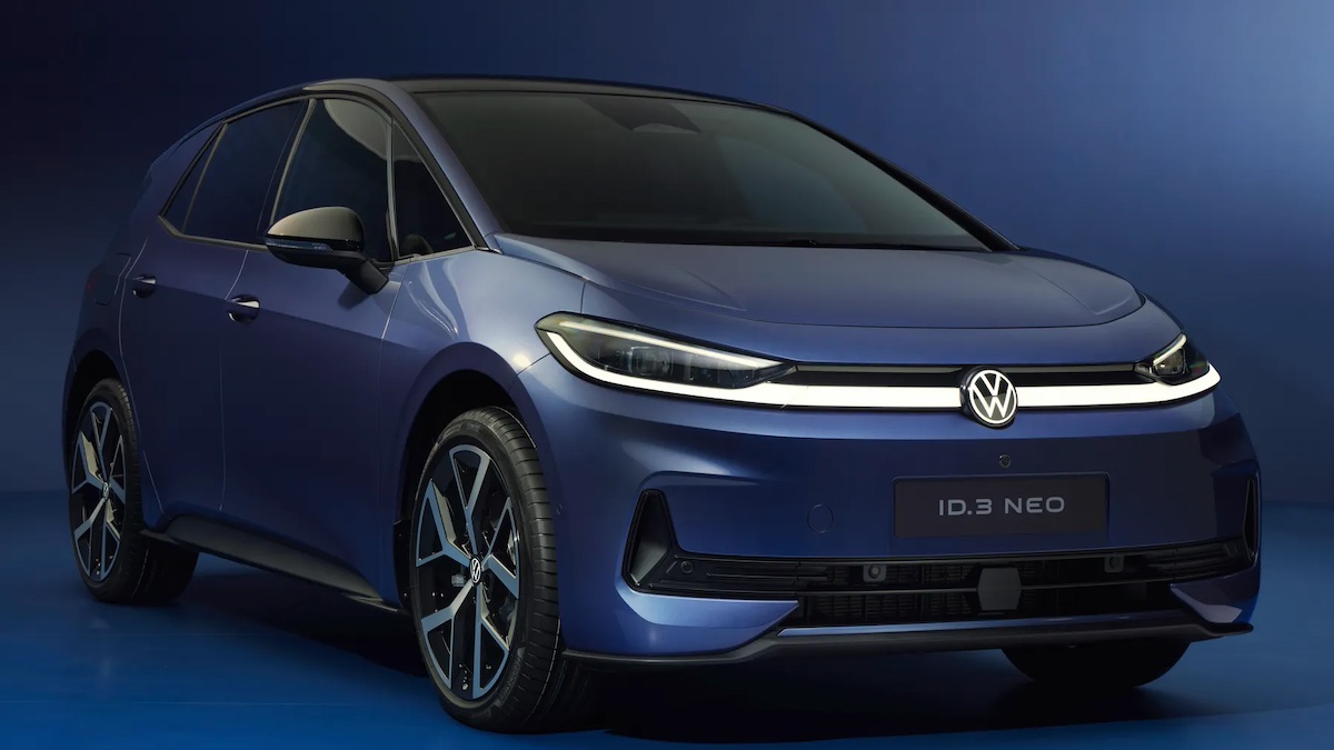 Volkswagen ID.3 Neo com novo design frontal e assinatura luminosa