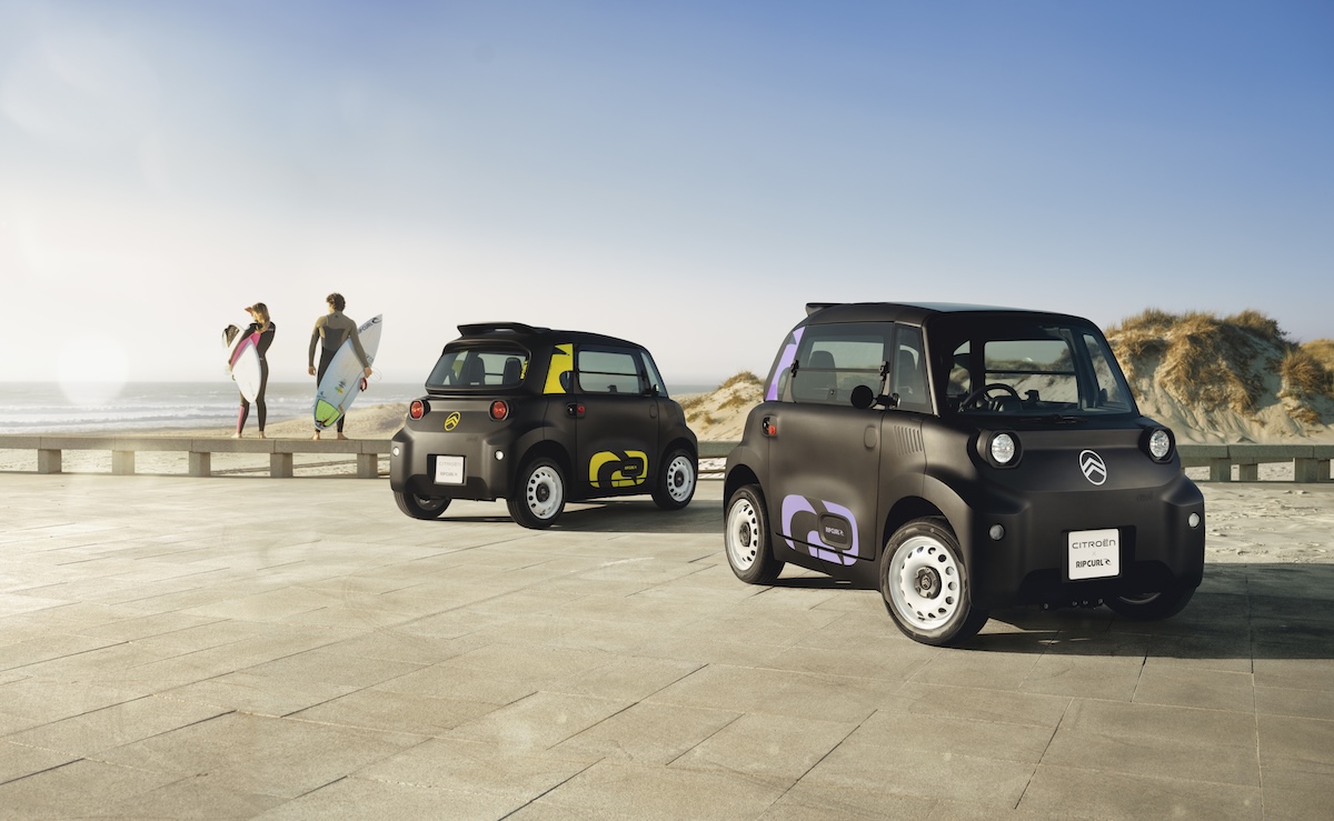 Citroen Ami Rip Curl praia