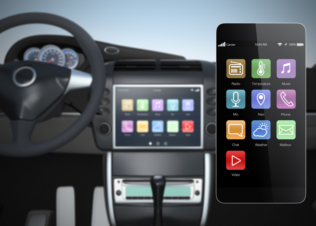 Integração do Android Auto com smartphone e interface multimédia mais avançada no carro