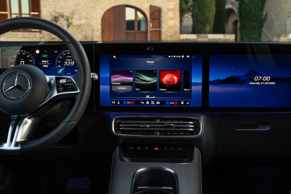 Novo Mercedes GLB tecnologia