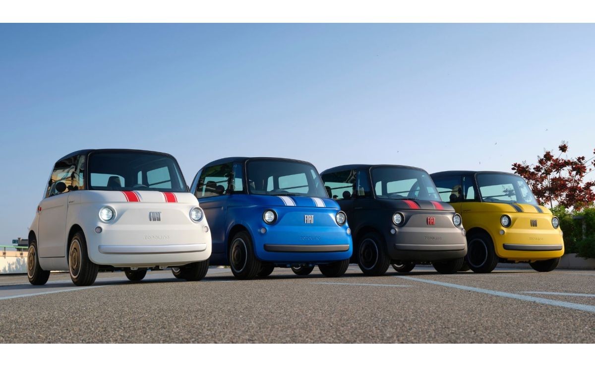 O topolino sport chega em quatro cores e três combinações de riscas para criar um visual à medida