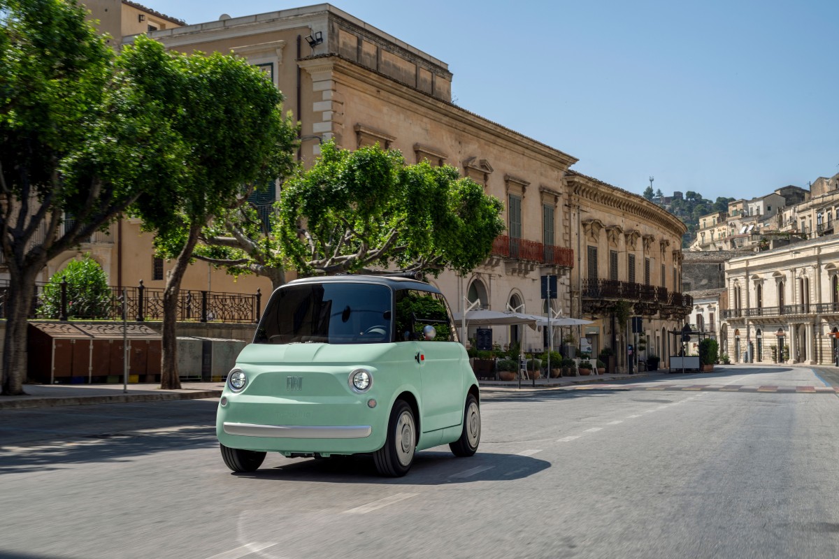 A inspiração vem do espírito da dolce vita italiana e da promessa de desfrutar de uma condução ao ar livre