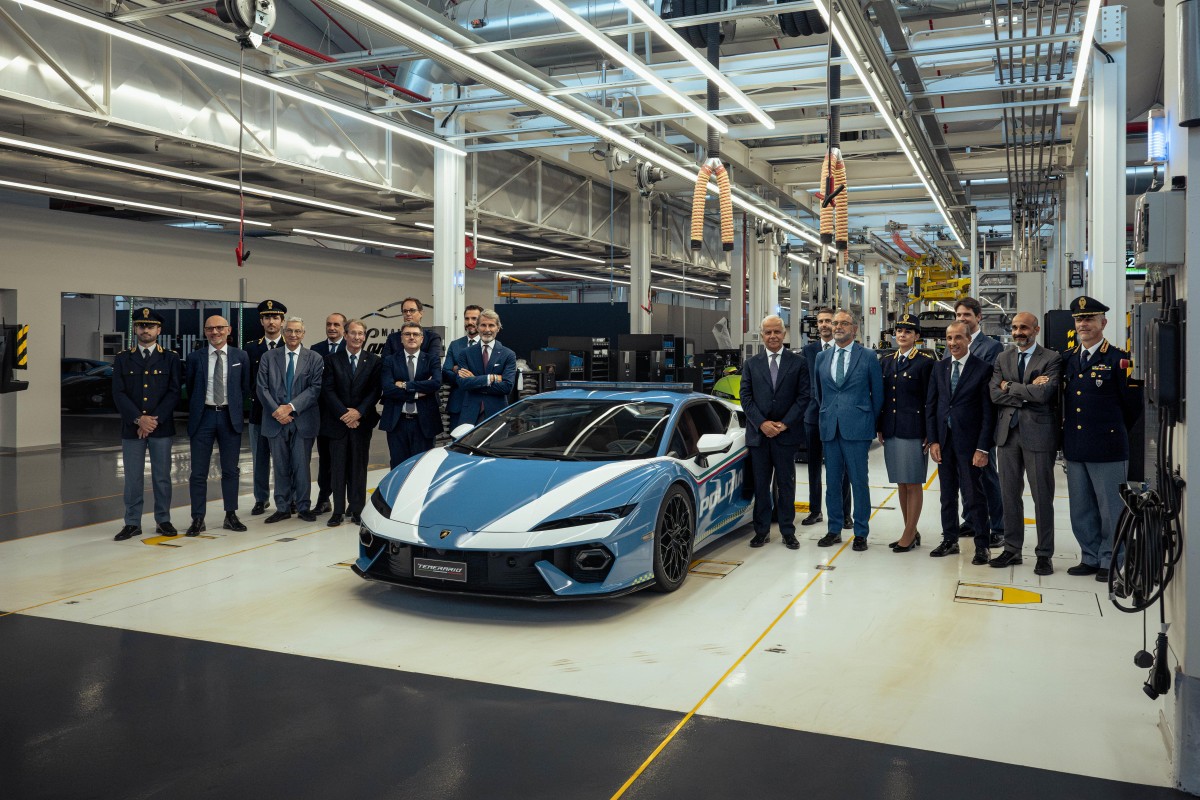 SEO - Lamborghini Temerario Polizia