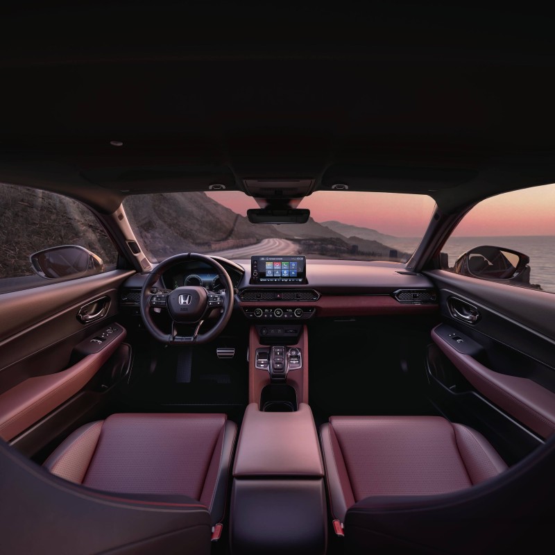 Honda Prelude nova geração, perfil lateral com detalhes da carroçaria
